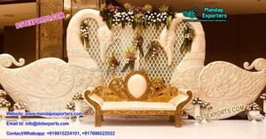 Fondo de Boda del Sur, decoración de escenario para recepción, el mejor diseño, decoración asiática para escenario - Product Image 2
