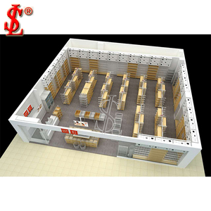 Diseño de Tienda en Centro Comercial <span class=keywords><strong>para</strong></span> Miniso, Exhibidores, Estantes, Muebles a Medida - Product Image 1