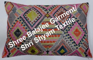 Indio étnico almohada bordada y tirar para sofá indio uzbeko Suzani sofá funda de cojín bordado Vintage - Product Image 3