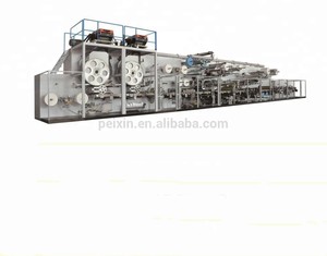 PX-NK-600-SF Full Servo <strong>Baby</strong> <strong>Diaper</strong> Making <strong>Machine</strong> <strong>Price</strong> - Product Image 2