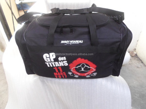 Sac de voyage, logo personnalisé, grande capacité, étanche, pour Sport gymnastique, voyage, sac polochon avec compartiment pour chaussures - Product Image 3