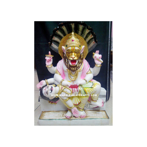 Marble Narsimha Statue - Product Image 1