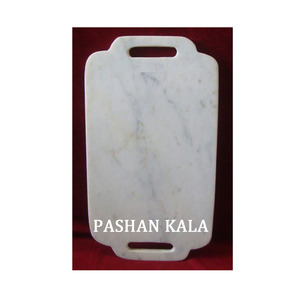 Tabla para picar mármol blanco puro - Product Image 1