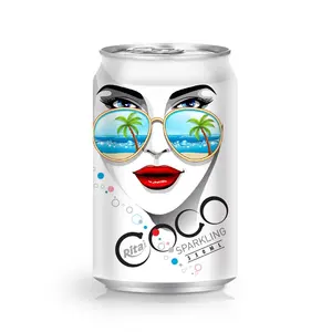 น้ำมะพร้าวอัดลม 330 มล. จากซัพพลายเออร์เวียดนาม - Product Image 1