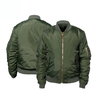 new arrival custom bamber Jacket for men made of smooth fabric - Product Image 1