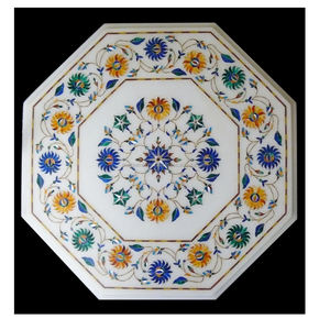 Mesas de centro de mármol de estilo indio - Product Image 1