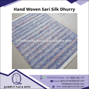 Tapis en laine I Tapis de luxe pour salon I Tapis antidérapant à tissage plat - Product Image 3