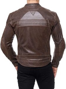 Veste de motocross en cuir PU textile Cardura personnalisée de la meilleure qualité pour hommes et femmes imperméable en cuir haut pour la conduite de moto - Product Image 3