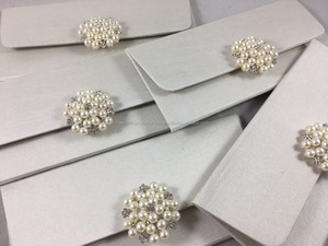Silk Envelope Wedding Pouches with Letterpress Printing Durable Offset <strong>Paper</strong> Cardboard <strong>Corrugated</strong> Board Duplex Board Silk Bags - Product Image 2