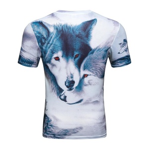 Custom Digital Print Cotton T-Shirt Plus Size Front Logo Manufacturer in India Offers Custom Colors - Product Image 2