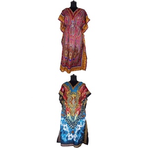 Tendencias de invierno Marroquí Kaftan largo Kaftan Fabricante de ropa de mujer Diseñador Kimono de seda indio Kaftan largo y corto - Product Image 1