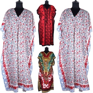 Moda elegante nuevo estilo sin mangas Dubai Kaftan largo asiático noche vestido damas - Product Image 2