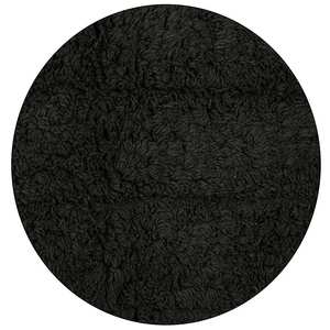 Tapis de bain en coton lavable à rayures Tapis de bain en bambou noir - Product Image 2