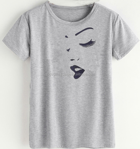 Vente en gros T-shirts OEM en coton organique 100% épais coupe régulière 6.1 onces T-shirt ras du cou long en flanelle avec logo personnalisé - Product Image 2