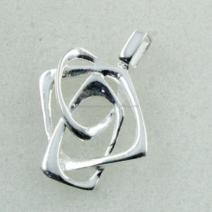 Fashion Trendy <b>Swag</b> Design Sterling Silver 925 Pendant Jewelry - Product Image 3