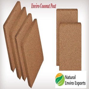 5 kg Bloc Pure & Original Coco Coir Peat Fabriqué en Inde Coir brut utilisé pour le sol en pot et le jardinage de terrasse Taille de brique 650 gm - Product Image 2
