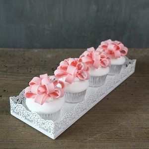 Plateau de service à gâteaux en filigrane métallique, nouveau Design décoratif pour les mariages et les fêtes - Product Image 5