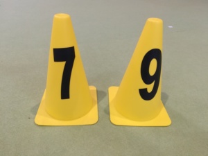 Voetbal Speed Training Agility Marker Kegels met Nummers 0-9 - Product Image 3