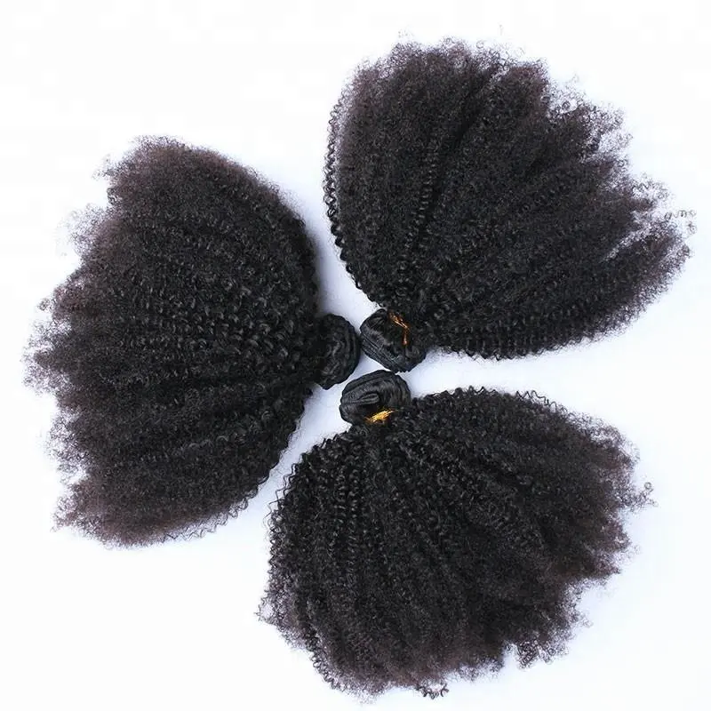 Hot Product Afro Kinky Curly Lace Frontal With Hair Bundles in CHENNAI