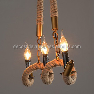 10 Luces candelabro de latón Vintage - Product Image 4