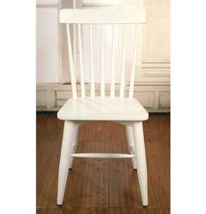 Shabby Chic Silla de comedor de madera moderna Muebles de oficina para el hogar con estilo Shabby Chic para uso doméstico - Product Image 4