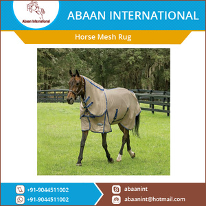 Хлопковый комбинированный коврик для лошади с чехлом на шею, дышащий летний устойчивый и явный ковер с прикрепленной тканевой оболочкой - Product Image 6