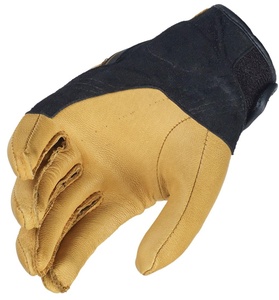 Guantes de Motociclismo de Cuero Transpirable Negro de Alta Calidad Personalizados OEM con Protección para Motocross - Product Image 1