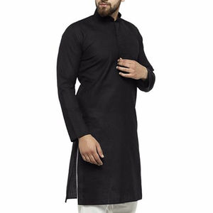 เสื้อลำลองสไตล์อินเดียสำหรับผู้ชาย,เสื้อผ้าฝ้ายแท้แขนยาว100% - Product Image 1