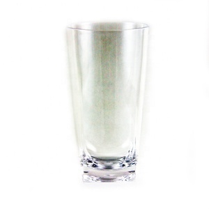 Gobelet en plastique PS SAN AS, incassable, en Polycarbonate PC sans BPA, en acrylique, Tritan carré - Product Image 1