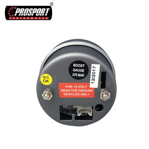 Jauge de compteur Tacometro RPM multifonction LED ambre blanc de 60mm pour voiture - Product Image 3