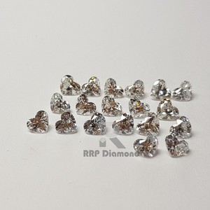 HPT Lab Grown CVD 0.20เพชรตัดรูปหัวใจสีขาวหลวมขัดเงาถึง0.29กะรัต G H สี I รับรองความบริสุทธิ์โดย IGI - Product Image 2