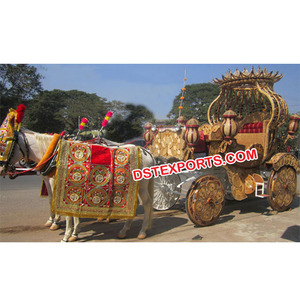 Cochecito de caballo indio para boda, diseño Kalash, Buggy de boda, fabricante de carritos de caballos - Product Image 1