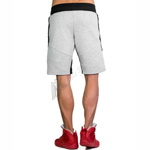 Men Summer <b>Shorts</b> with Zipper Pockets Men Casual <b>Shorts</b> <b>Gym</b> Fitness Elastic Waist Patchwork Jogger <b>Shorts</b> - Product Image 3