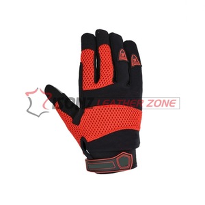 Guantes de Trabajo Mecánicos Personalizados ISONZ Leather Zone Rojos y Negros, Anti-Impacto, Antideslizantes, Anti-Corte, Anti-Calor, Guantes de Protección para Manos - Product Image 6