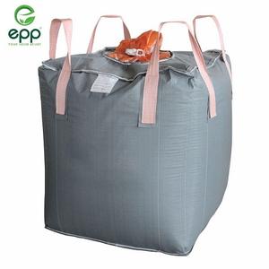 Hot Selling 1200Kg 1500Kg Jumbo Big Bag Tubular Uncoated Duffel Top FIBC Bag Cross Corner Loops PP for Flour Bulk Storage - Product Image 4