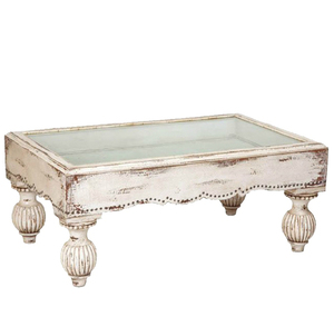 Table basse shabby chic en bois de dernière qualité - Product Image 6