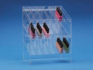 Estante de exhibición de esmalte de uñas de mesa Soporte conveniente para salón o uso doméstico - Product Image 4
