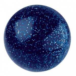 Bola de hockey sobre hierba con purpurina azul estrella brillante/Bola de hockey lisa - Product Image 2