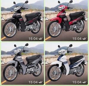 De la motocicleta de alta calidad 110cc fabricados en Vietnam (rojo/negro) Tan Thanh Nhan - Product Image 2