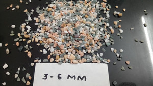Éclats de marbre blanc respectueux de l'environnement du meilleur fournisseur indien galets de galets pour la conception traditionnelle de murs de bâtiment résidentiel de villa 5 + - Product Image 3