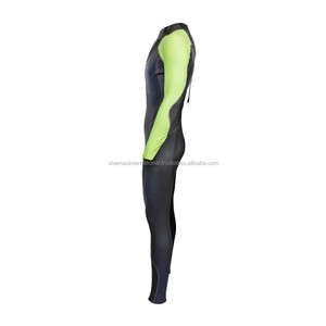 Shemax 2023 personalizado al por mayor traje de neopreno para hombre de alta calidad Venta caliente Unisex de talla grande transpirable impermeable negro verde 5mm impreso - Product Image 5