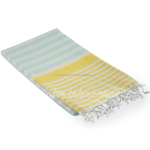 Serviette turque, peshtemal, hammam direct de Factory (Gamme Rainbow/Capri) Collection Rainbow TTCP-0002 fabriquée en Turquie - Product Image 6