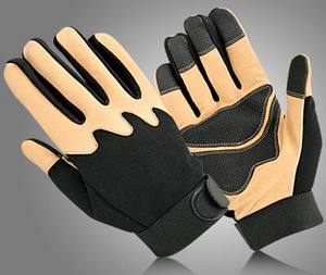 Guantes de seguridad de cuero de invierno para mecánicos Guantes de trabajo para tareas mecánicas - Product Image 3