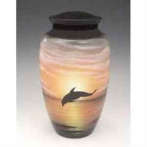 Bird Solid Memorial Metal Brass/Aluminum Adults Human Funeral Ashes Cremation Urns American/European Style - Product Image 3