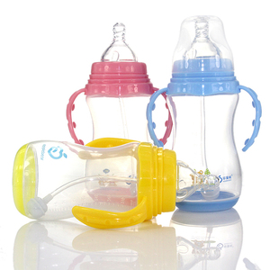<span class=keywords><strong>Biberon</strong></span> <span class=keywords><strong>pour</strong></span> bébé AppleBear de 240 ml avec motif de dessin animé, avec poignée, anti-colique, sans BPA, écologique, débit rapide - Product Image 1