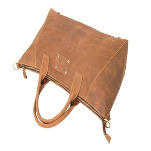 Portable Crazy Horse Leather Briefcase <b>Messenger</b> <b>Bag</b> Large-capacity <b>Laptop</b> <b>Bag</b> at Low Price - Product Image 6