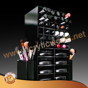 Acrylic clear Lipstick Display Holder Lipgloss <b>Lip</b> <b>Liner</b> Mascara Display Cosmetic Display Stand - Product Image 4