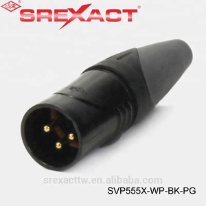 Profesyonel ses su geçirmez 3pin xlr erkek - Product Image 5