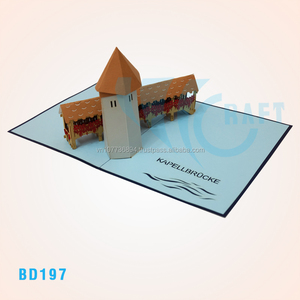 Viet-craft 3D Popup Greeting Card <b>Handmade</b> <b>Paper</b> From Hanoi - Product Image 5