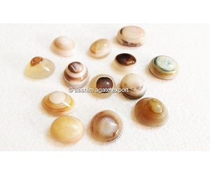 Vente en gros de mix d'yeux d'agate assortis pour la fabrication de bijoux pierres naturelles cristal artisanat Reiki roches minéraux gemmes fée yeux d'agate - Product Image 5